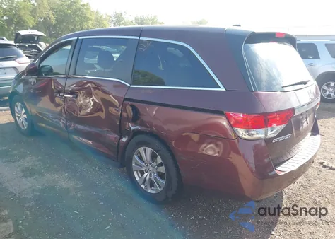 2016 Honda Odyssey Se из США, поврежденный, VIN 5FNRL5H31GB099563